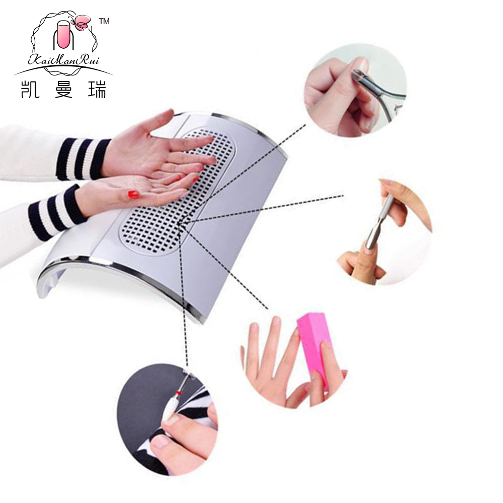 KM868-1 İki bıçaklı fan yüksek güçlü 80w nail art elektrikli süpürge